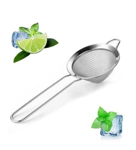 ที่กรองชาและค็อกเทลแบบพกพาใช้ซ้ำได้ทำจากสเตนเลสสตีลที่เชื่อถือได้ - Product Image 6