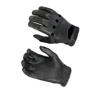 Gants de conduite à coupe basse en cuir souple de qualité supérieure pour hommes, compatibles avec l'écran tactile, pour une utilisation en extérieur à la mode - Product Image 2