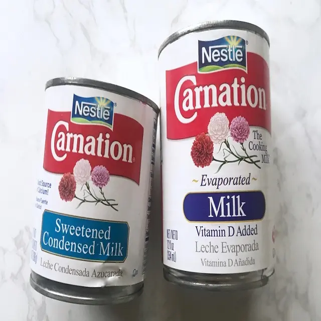 Nestle Carnation şekerli yoğunlaştırılmış süt