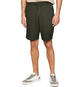 Pantalones cortos deportivos unisex con logotipo personalizado para hombre, pantalones cortos de algodón polar para fútbol a la venta - Product Image 1