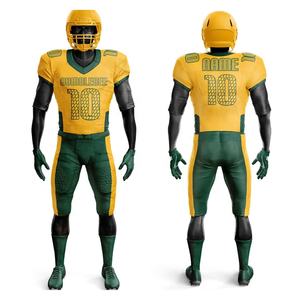 Maillots de sport personnalisés en gros pour adultes – Fournisseur direct d'articles de sport – Petites commandes – Sublimation – Rembourrés – Style américain – Imprimés - Product Image 3