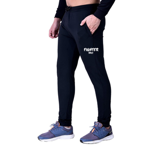 Pantalon en molleton de coton pour hommes, tissu doux respirant, matériau souple et chaud, parfait pour les entraînements de gym et les tenues décontractées de tous les jours - Product Image 2