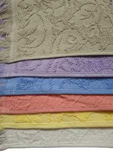 Customized Color Eco-Friendly Cotton <b>Kitchen</b> <b>Towel</b> – Premium Jacquard Coco Pattern <b>Hand</b> Drying <b>Towel</b> - Product Image 4