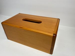 Luxury Walnut Tissue <b>Box</b> | Wooden <b>Paper</b> Holder for Bathroom & Living Room | Modern Desktop <b>Storage</b> Case | Home Decor Organiser - Product Image 2