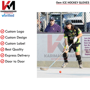 Artisanat du cuir, conception imperméable, gants de ski durables, performance hivernale, gants de hockey sur glace, personnalisation du logo - Product Image 3