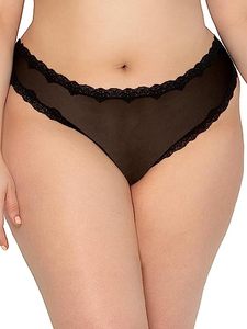 Comfortable Cotton <b>Seamless</b> Breathable Medium Control Briefs Boyshorts High-Waisted Lace <b>Thong</b> Panties for Every Body Sexy - Product Image 4