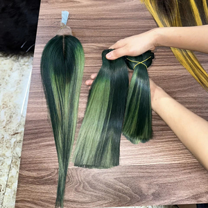 100% Human Pure Raw Unprocessed Virgin Hair <b>Extensions</b> <b>Cheap</b> Price Remy Raw Chinese for Double Drawn Ends Tape Hair - Product Image 1