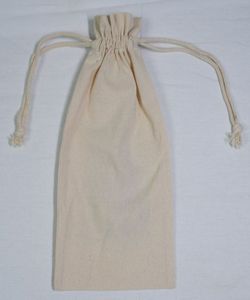 100% sac de pochette à cordon en coton bio stockage réutilisable écologique personnalisable et emballage cadeau pour bijoux - Product Image 5