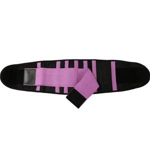 Pakistan fabricant corps Fitness néoprène ceinture d'haltérophilie noir rayé rose néoprène ceinture correcteur dos ceinture de soutien - Product Image 6