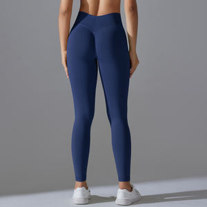 Pantalones Deportivos de Cintura Alta, Leggings de Entrenamiento para Mujer, Leggings de Yoga Sin Costuras para Gimnasio - Product Image 4