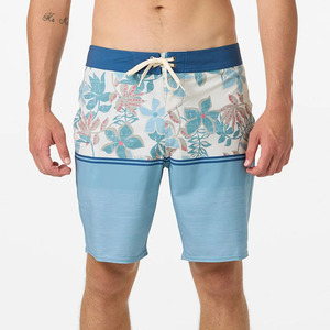 Vêtements de sport pour hommes, shorts de plage décontractés, maillots de bain, 100% polyester, écologiques, respirants, séchage rapide, cordon de serrage, taille mi-haute, vêtements de plage - Product Image 5