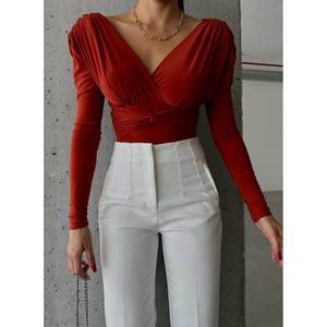 ชุดบอดี้สูทเสริมฟองน้ำสำหรับผู้หญิง SANDY ดีไซน์แบบผ้าเทอร์ราคอตต้า - Product Image 4