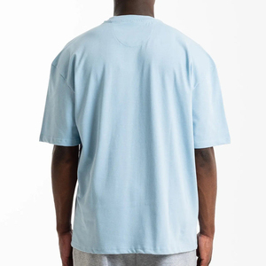 Camiseta Extra Grande para Hombre 100% Algodón, Corte Holgado, 300 g/m², Peso Pesado, Estampada, Lisa, Cuello Redondo, Personalizable, Venta al por Mayor - Product Image 2