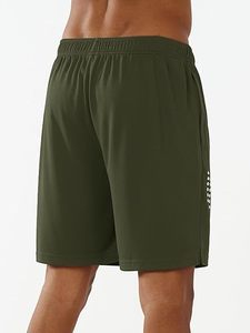 Pantalones cortos de entrenamiento deportivos de tenis y baloncesto de cintura media ecológicos para hombre, impermeables, para gimnasio - Product Image 3