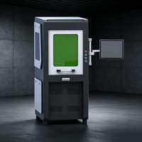 Machine de marquage laser à fibre grand format pour la gravure efficace de métaux, de composants de grande taille, de produits et d'équipements industriels