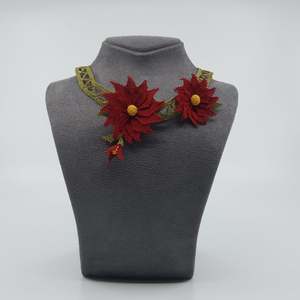 Collar con colgante fino İğne Oyası Çarkıfelek Kolye - Product Image 1
