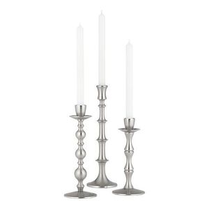 Set of 3 Pcs Cast Aluminium Taper <b>Candle</b> Holders <b>Large</b> <b>Candle</b> Holders for Home Decor - Product Image 2
