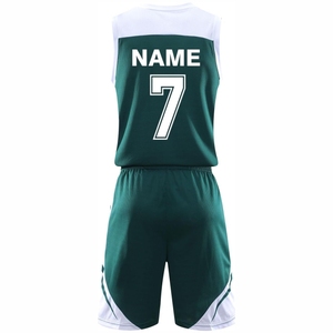 Uniforme léger de basket-ball d'impression par sublimation Style sans manche Uniforme de basket-ball de dernière conception Taille différente disponible - Product Image 3