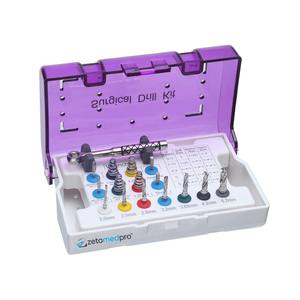 Kit de Brocas para Implantes Dentales, Juego Quirúrgico con Múltiples Tamaños para una Perforación Precisa e Implantología por ZetomedPro - Product Image 1