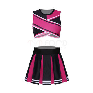 Uniformes de Cheerleading professionnels personnalisés de haute qualité à séchage rapide fabriqués par des experts - Product Image 1