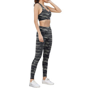 Quantité en vrac respirant et confortable ensemble de yoga pour femmes services OEM dernier style ensemble de yoga pour femmes pour l'entraînement en salle de sport - Product Image 5