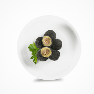Aceitunas Rellenas con Carne Sabor Trufa, Congeladas IQF, Marca Bachetti - Product Image 3