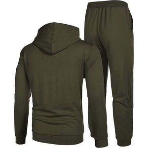 Service OEM Survêtements d'entraînement pour hommes en molleton épais d'hiver, écologiques, respirants, vente en gros, sweat à capuche et pantalon de jogging 2 - Product Image 3