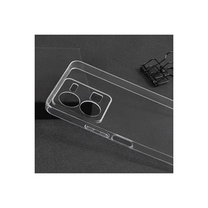 Funda Protectora Netzy para Vivo Y35, Super Silicona Transparente, Delgada, con Acabado Electrochapado, para A55 - Product Image 5