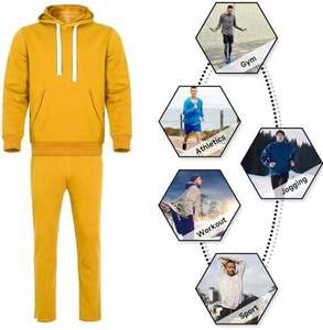 Conjunto Deportivo de Dos Piezas para Hombre, Pantalones y Sudadera de Felpa de Algodón Premium de Peso Pesado, Personalizado 2025 - Product Image 6