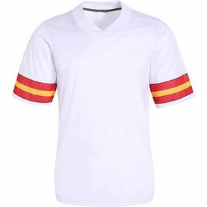 เสื้อฟุตบอลสไตล์วินเทจทรงโอเวอร์ไซส์ พิมพ์ลายสกรีนแบบซับลิเมชั่น ผ้าโพลีเอสเตอร์ สกรีนโลโก้ตามสั่ง  โพสต์โดย Dress Sports - Product Image 1