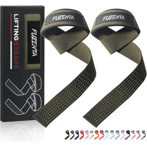 Correas de Levantamiento de Pesas Resistentes, Correas de Algodón para Levantamiento de Pesas con Puntos de Silicona Antideslizantes, Envoltura de Entrenamiento para Gimnasio - Product Image 4
