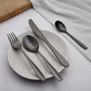 Agora Stainless Steel Cutlery Set <b>Gift</b> <b>Box</b> Wedding Cutlery Set Luxury Designs Spoon Fork and Knife Trending Flatware Set India - Product Image 4