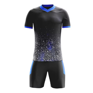 Oferta directa de fábrica, camiseta de fútbol negra para hombre, kits de uniformes de fútbol verde y blanco, camiseta de fútbol personalizable - Product Image 4
