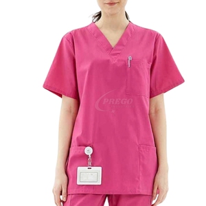 Uniforme Médico para Enfermeras con Bolsillos en Oferta |   Nuevo Conjunto de Uniformes Médicos de Diseño |   Uniforme de Enfermería de Fábrica, Venta al Por Mayor OEM - Product Image 1