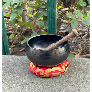 ขันเสียงสเตนเลสขัดเงา ดีไซน์ใหม่ สั่นสะเทือนสม่ำเสมอ ผลิตด้วยมือแบบทิเบต เป็นมิตรกับสิ่งแวดล้อม เหมาะสำหรับการทำสมาธิ โยคะ และการบำบัดด้วยเสียง - Product Image 4