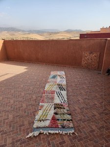 Alfombra Kilim de Lana Bohemia Hecha a Mano, Tapete Decorativo con Patrón Tribal, para Oración, Viajes, Campamento, Cumpleaños, Picnic - Product Image 3
