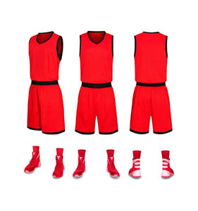 Uniformes de baloncesto transpirables de secado rápido para jóvenes y adultos, ropa de equipo impresa por sublimación, ropa deportiva absorbente - Product Image 3