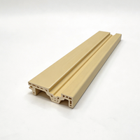 Profilé de sol WPC DG-6015G, garnitures décoratives pour bords de terrasses extérieures modernes en WPC, profilés de finition en L à angle droit