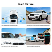 EASYGUARD Contrôle par application smartphone CANBUS PKE Démarrage à distance sans clé pour BMW X6 E71 E72