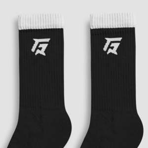 Chaussettes de sport EnduraFlex 100% coton et fibre de bambou, haute qualité, antibactériennes, résistantes à la transpiration, logo personnalisable, imprimé automne - Product Image 4