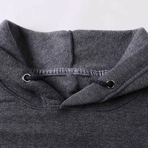 Survêtement 100% coton personnalisé XL pour hommes, pantalons de survêtement d'hiver de haute qualité, fermeture à glissière, respirant, ensemble 2 pièces grande taille - Product Image 5