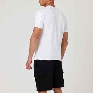 Camiseta de Secado Rápido y Pantalones Cortos Deportivos para Hombre, Ropa Deportiva Transpirable para Entrenamiento en Gimnasio y Actividades al Aire Libre - Product Image 4