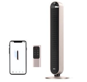 Ventilateur tour intelligent DREO le plus vendu, commande vocale 120 °   Ventilateur oscillant compatible avec application/télécommande, 42 pouces, silencieux (20 dB), sans pales, 12 vitesses - Product Image 1