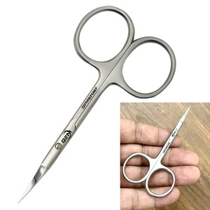 Tijeras para Cutículas de Acero Inoxidable de Primera Calidad, Cuchilla Curva de Cerámica, Tijeras de Precisión para Manicura y Pedicura Profesional - Product Image 6