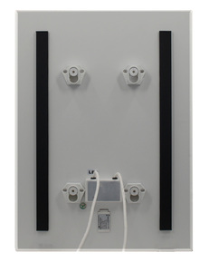 Nouveau design, économie d'énergie solaire, miroir infrarouge à ondes 250W, chauffage en fibre de carbone, chauffage infrarouge intégré, capteur de ventilation - Product Image 6