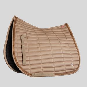 Custom Designed 100% Polyester Dressage All Purpose Horse Saddle <b>Pads</b> Soft Western Riding Mesh Lining for Riders High Quality - Product Image 1