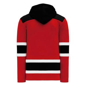 Sweat-shirt à capuche de hockey sur glace pour homme avec logo imprimé sur le devant de haute qualité, imprimé par transfert thermique en polyester/coton - Product Image 6