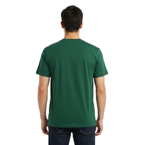 T-shirt à manches courtes personnalisé pour homme 100% coton tricoté Coupe ample OEM Sublimation Fabrication directe Respirant Séchage rapide - Product Image 4