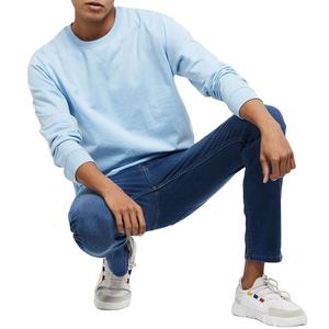 Sweat-shirts en molleton à col rond et manches longues pour hommes, coupe classique, brodés, écologiques, personnalisables, collection automne 2026 – Meilleures ventes - Product Image 1