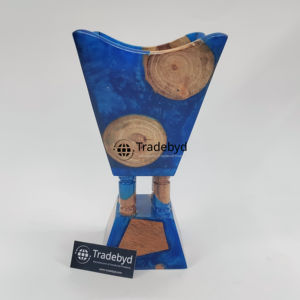 Tradebyd Handmade Wood Bakhoor <b>Burner</b> Aromatic Luxury <b>Oud</b> Incense Holder with Pine for Modern Home Decor - Product Image 3